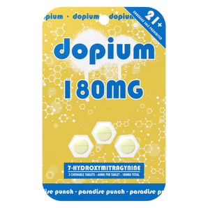 Dopium 7-Hydroxymitragynine Tablets - 3ct (60mg Each)