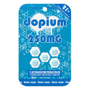 Dopium 7-OH Chewable Kratom Tablets - 5ct (50mg Each)