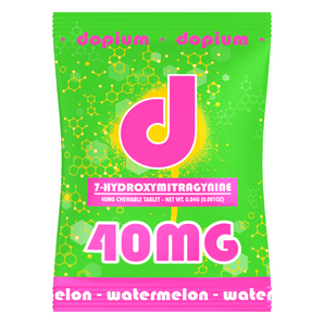 Dopium 7-Hydroxymitragynine Chewable Tablets - 1ct (40mg Each)