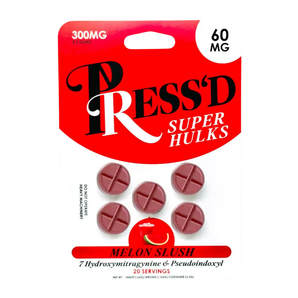 Press'd Super Hulks 7-OH + Pseudo Tablets - 5ct (60mg Each)