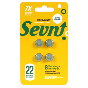 Sevn 7-Hydroxy + Pseudo Chewable Tablets - 4ct (22mg Each)