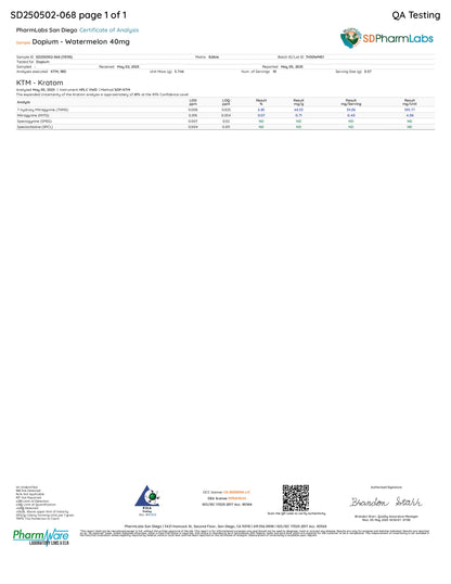 Dopium 7-Hydroxymitragynine Chewable Tablets - 1ct (40mg Each)