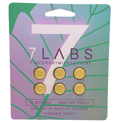 7 Labs Kratom 7-Hydroxymitragynine Tablets