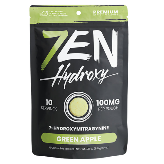 7en Hydroxy 7-OH Chewable Kratom Tablets - 10ct (10mg Each)