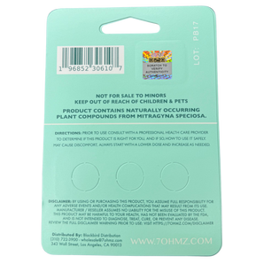 7OHMZ 7-Hydroxymitragynine Kratom Tablets (14mg Each)