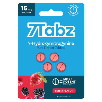 7Tabz 7-Hydroxymitragynine Kratom Tablets Berry