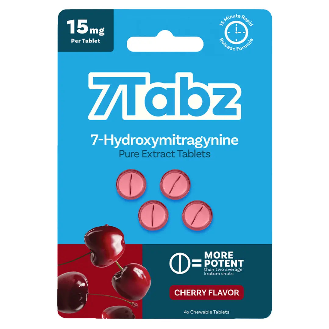 7Tabz 7-Hydroxymitragynine Kratom Tablets Cherry