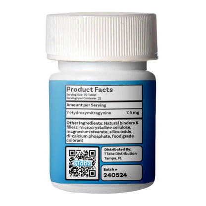 7Tabz 7-Hydroxymitragynine Tablets - 10ct (15mg Each) (MINIMUM OF 2 PER PURCHASE)