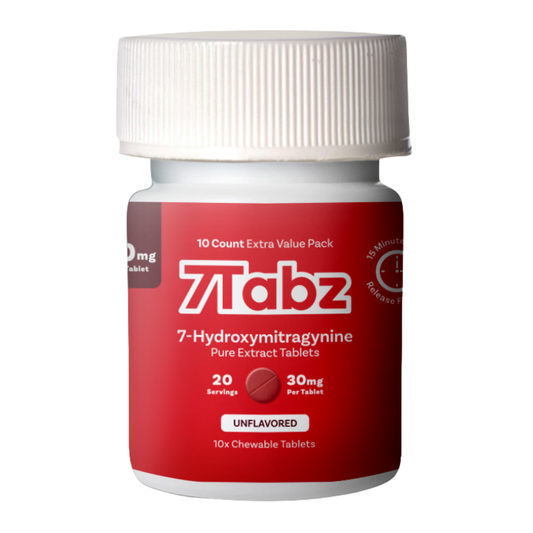 7Tabz Ultra Potent Extra Strength 7-OH Tablets - 10ct (30mg Each)