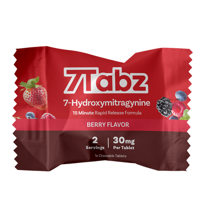 7Tabz Ultra Potent Extra Strength 7-OH Tablets - 1ct (30mg Each)
