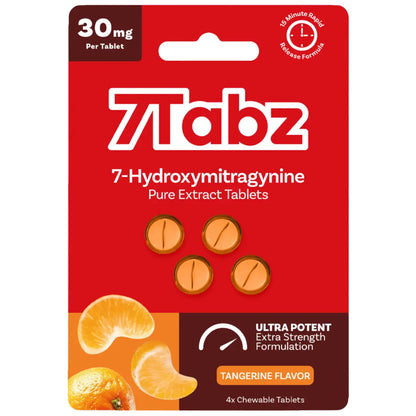 7Tabz Ultra Potent Extra Strength 7-OH Tablets - 4ct (30mg Each)