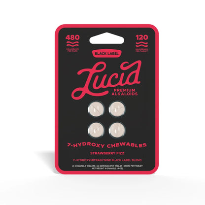 Lucid Black Label 7-OH Tablets 480mg - 4ct (120mg Each)