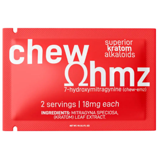 Chew Ohmz 7-Hydroxymitragynine Kratom Chews - 2ct (18mg)