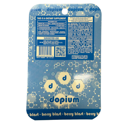 Dopium 7-Hydroxymitragynine Tablets - 3ct (60mg Each)