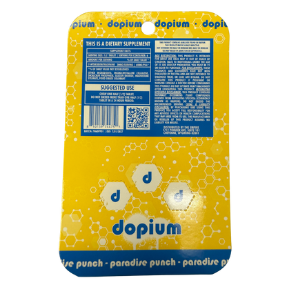 Dopium 7-Hydroxymitragynine Tablets - 3ct (60mg Each)