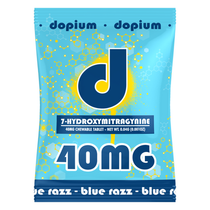 Dopium 7-Hydroxymitragynine Chewable Tablets - 1ct (40mg Each)