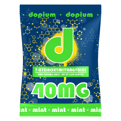 Dopium 7-Hydroxymitragynine Chewable Tablets - 1ct (40mg Each)