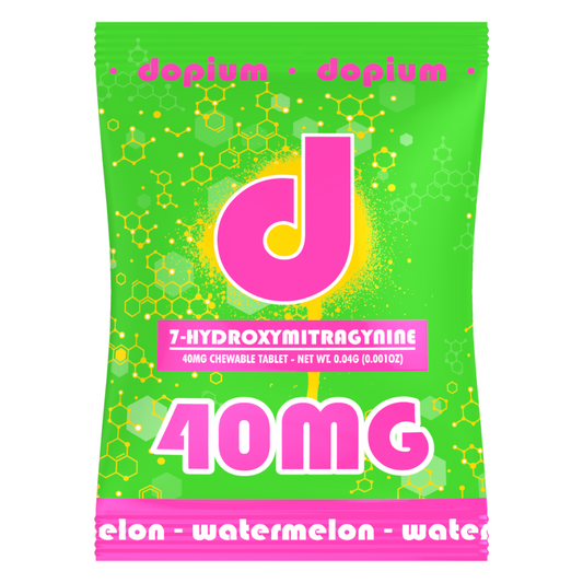 Dopium 7-Hydroxymitragynine Chewable Tablets - 1ct (40mg Each)