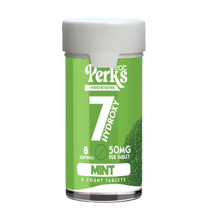 Eat Perks 7-Hydroxymitragynine Chewable Tablets - 4ct (50mg Each)