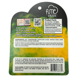 Fume Alkaloids 7-Hydroxy Extract Tablets - 3ct (15mg Each)