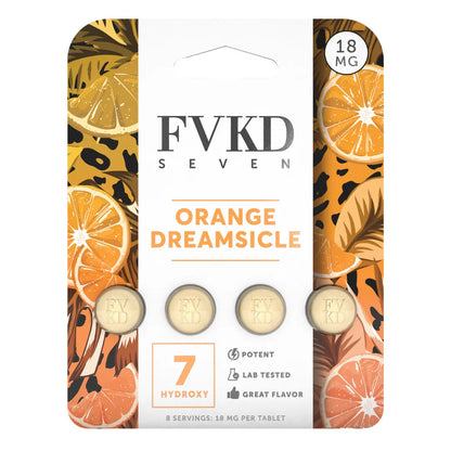 FVKD Seven 7-Hydroxymitragynine Kratom Tablets - 4ct (18mg Each)