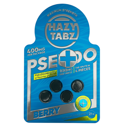 Hazy Tabz Maximum Strength Pseudo Tablets 400mg - 4ct (100mg Each)