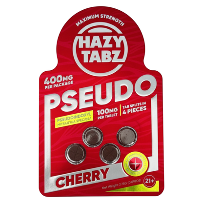 Hazy Tabz Maximum Strength Pseudo Tablets 400mg - 4ct (100mg Each)