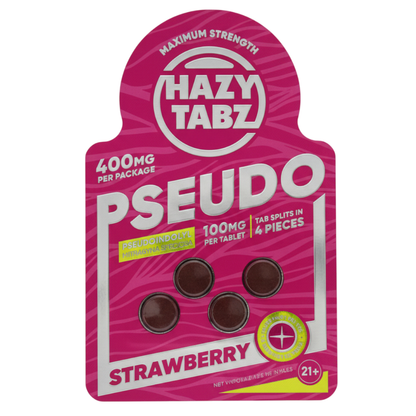 Hazy Tabz Maximum Strength Pseudo Tablets 400mg - 4ct (100mg Each)