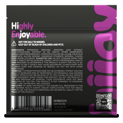 Hijoy 7-Hydroxy + Pseudo Tablets - 2ct (25mg Each)