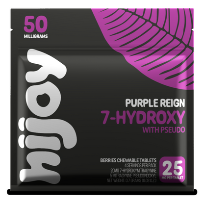 Hijoy 7-Hydroxy + Pseudo Tablets - 2ct (25mg Each)