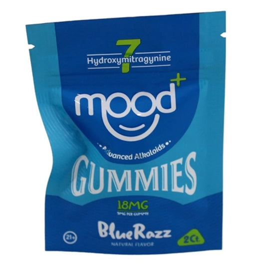 Mood Plus 7-Hydroxymitragynine Kratom Gummies - 2ct (9mg Each)