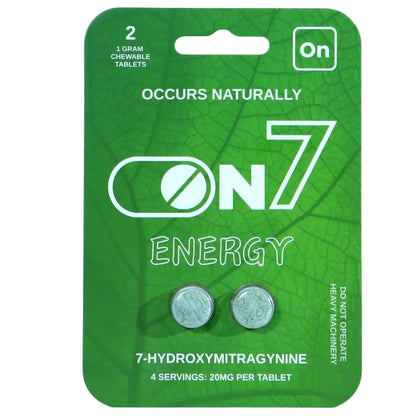 On7 7-OH Kratom Extract Tablets - 2ct (10mg Each)