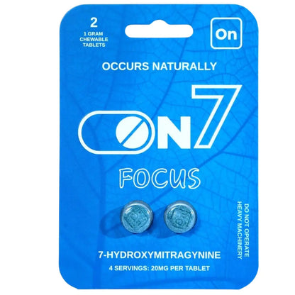 On7 7-OH Kratom Extract Tablets - 2ct (10mg Each)