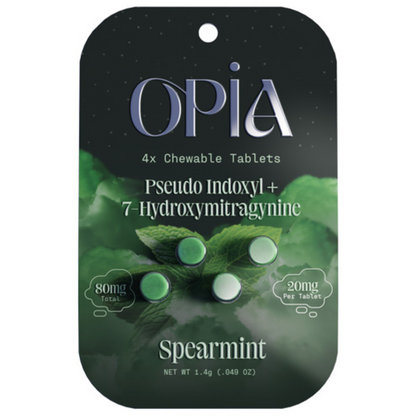 Opia Pseudoindoxyl + 7-Hydroxymitragynine Tablets - 4ct (20mg Each)