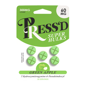 Press'd Super Hulks 7-OH + Pseudo Tablets - 5ct (60mg Each)