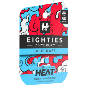 Straight Heat Eighties 7-Hydroxy Tablets - 3ct (80mg Each)
