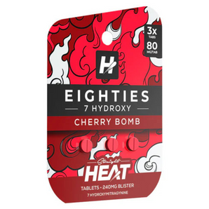 Straight Heat Eighties 7-Hydroxy Tablets - 3ct (80mg Each)