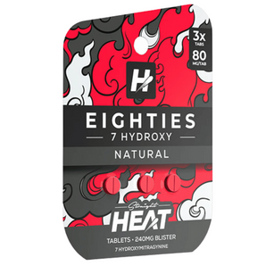 Straight Heat Eighties 7-Hydroxy Tablets - 3ct (80mg Each)