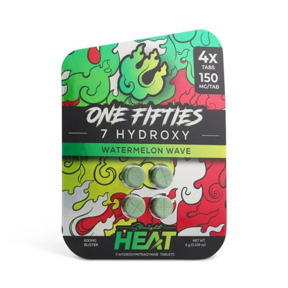 Straight Heat One Fifties 7-Hydroxy Tablets 600mg - 4ct (150mg Each)