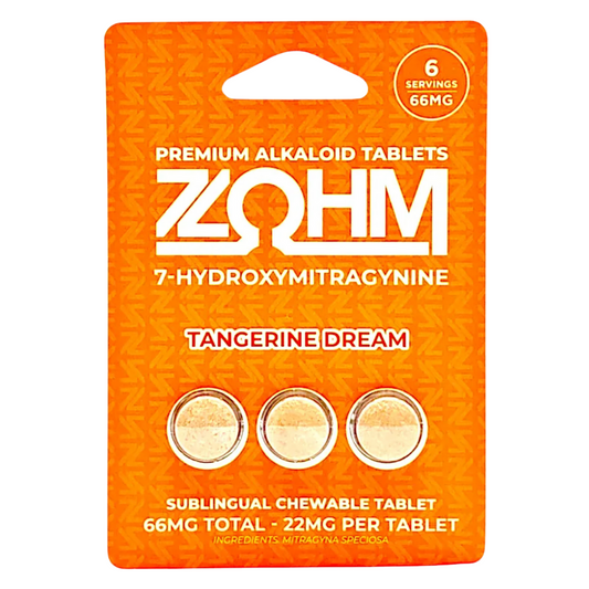 ZOHM 7-Hydroxymitragynine Chewable Tablets - 3ct (22mg Each)